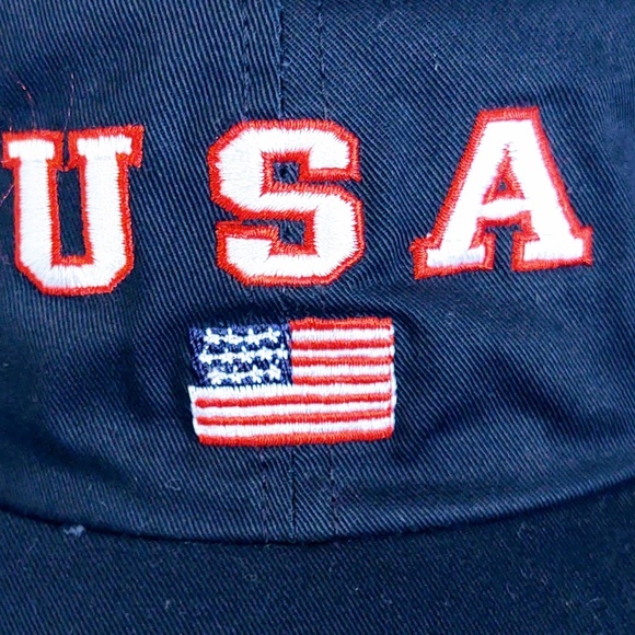 NWT USA 2001 NAVY BLUE GOLF HAT - Picture 2 of 7